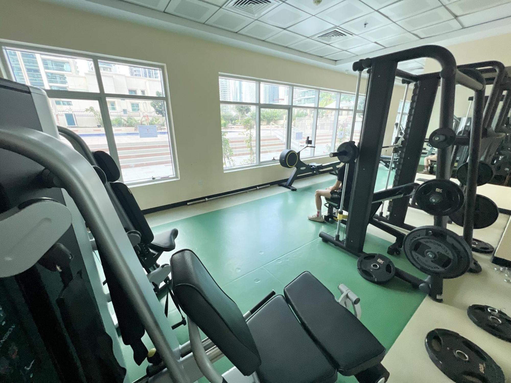 Spacious 2 Bed Apt At Marina High Floor Dubai Exterior foto
