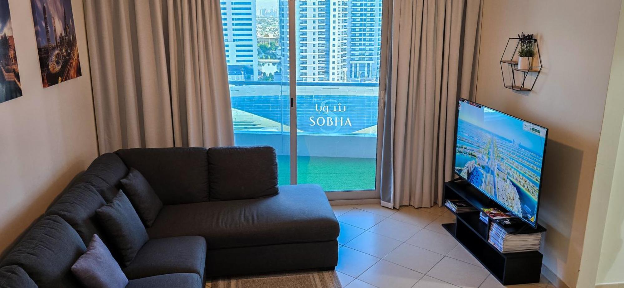 Spacious 2 Bed Apt At Marina High Floor Dubai Exterior foto